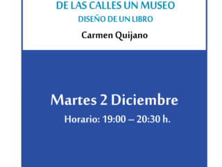 De las calles un museo Diseño de un libro